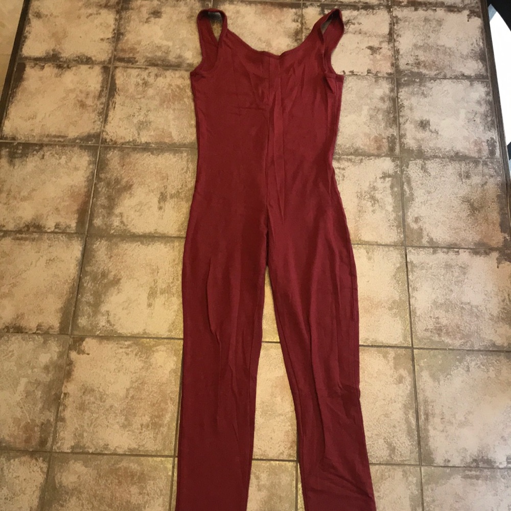 Maroon romper